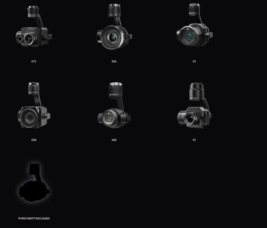matrice 210 v2 rtk cameras